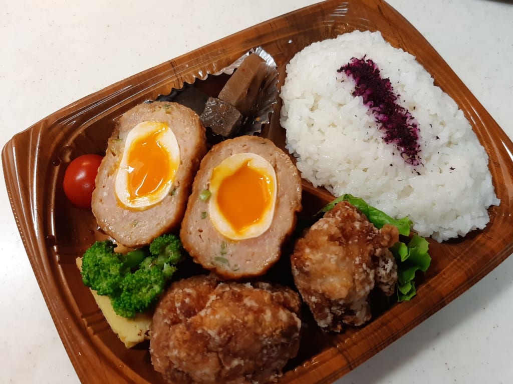 ヴィルゴビールつくね弁当