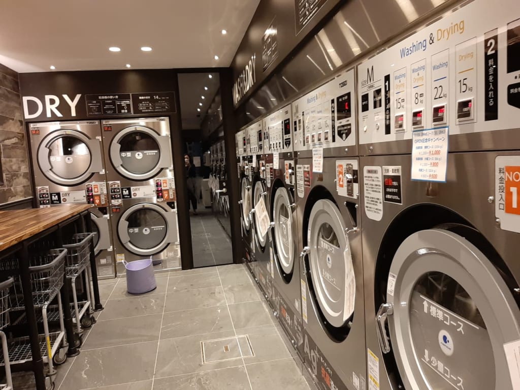 アースランドリー店内