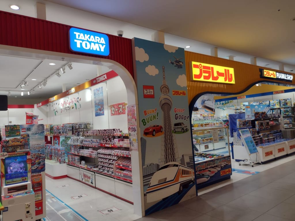 トミカプラレールショップ最終日