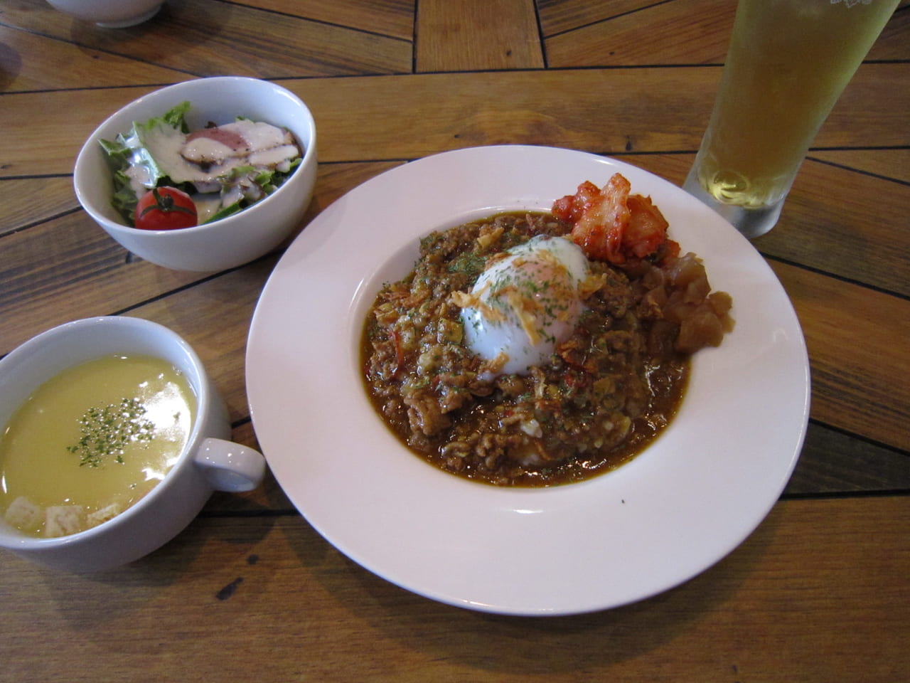 台湾カレーランチセット