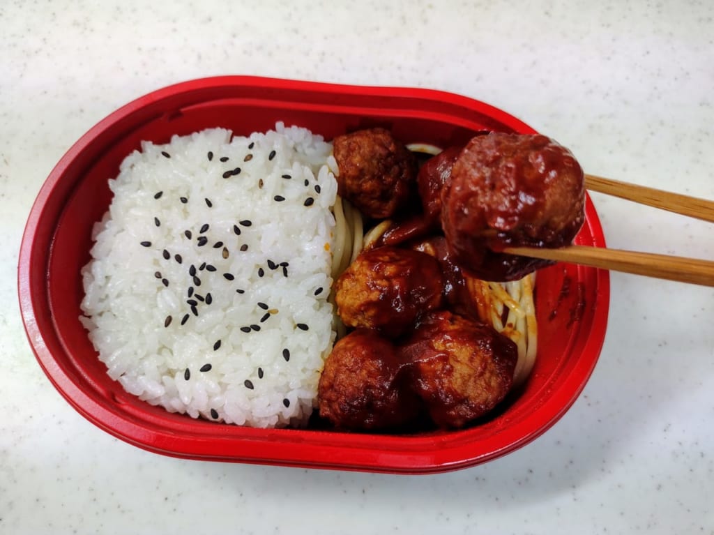 ミートボール実食