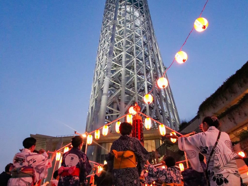 ソラマチ盆踊り