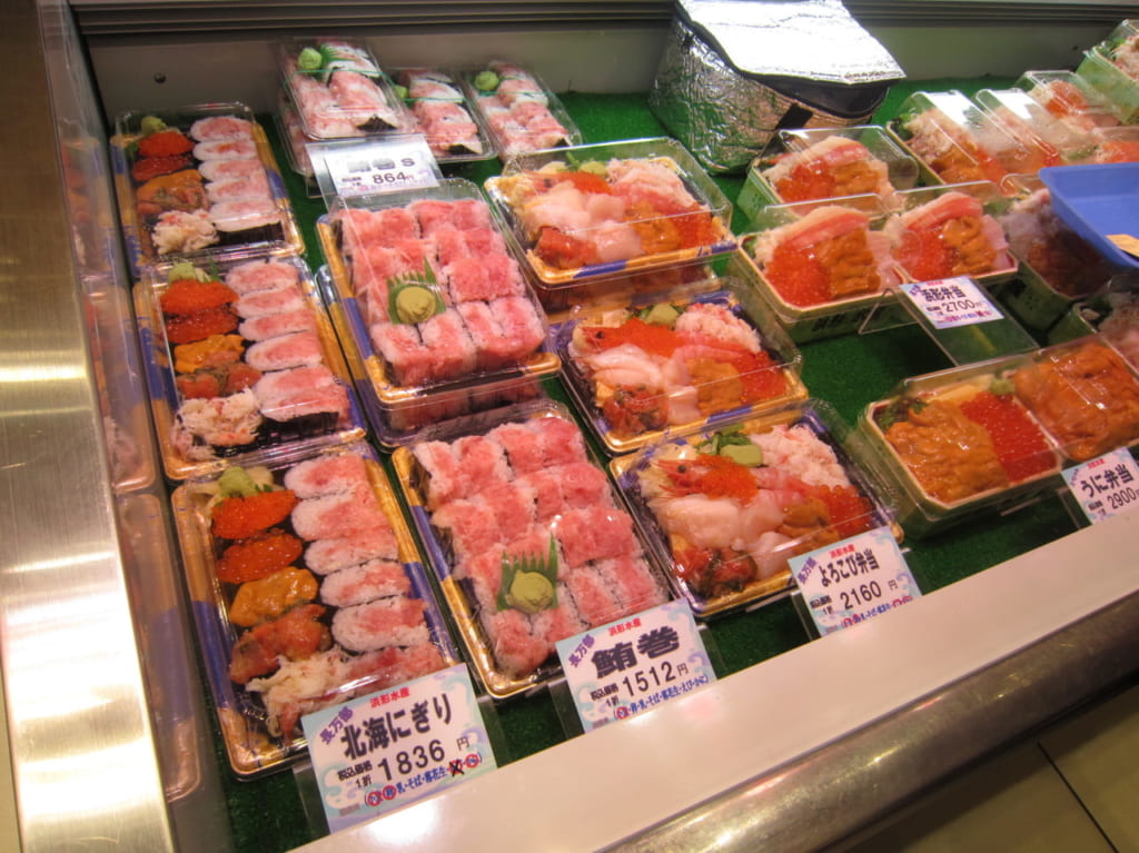 北海道物産展海鮮丼