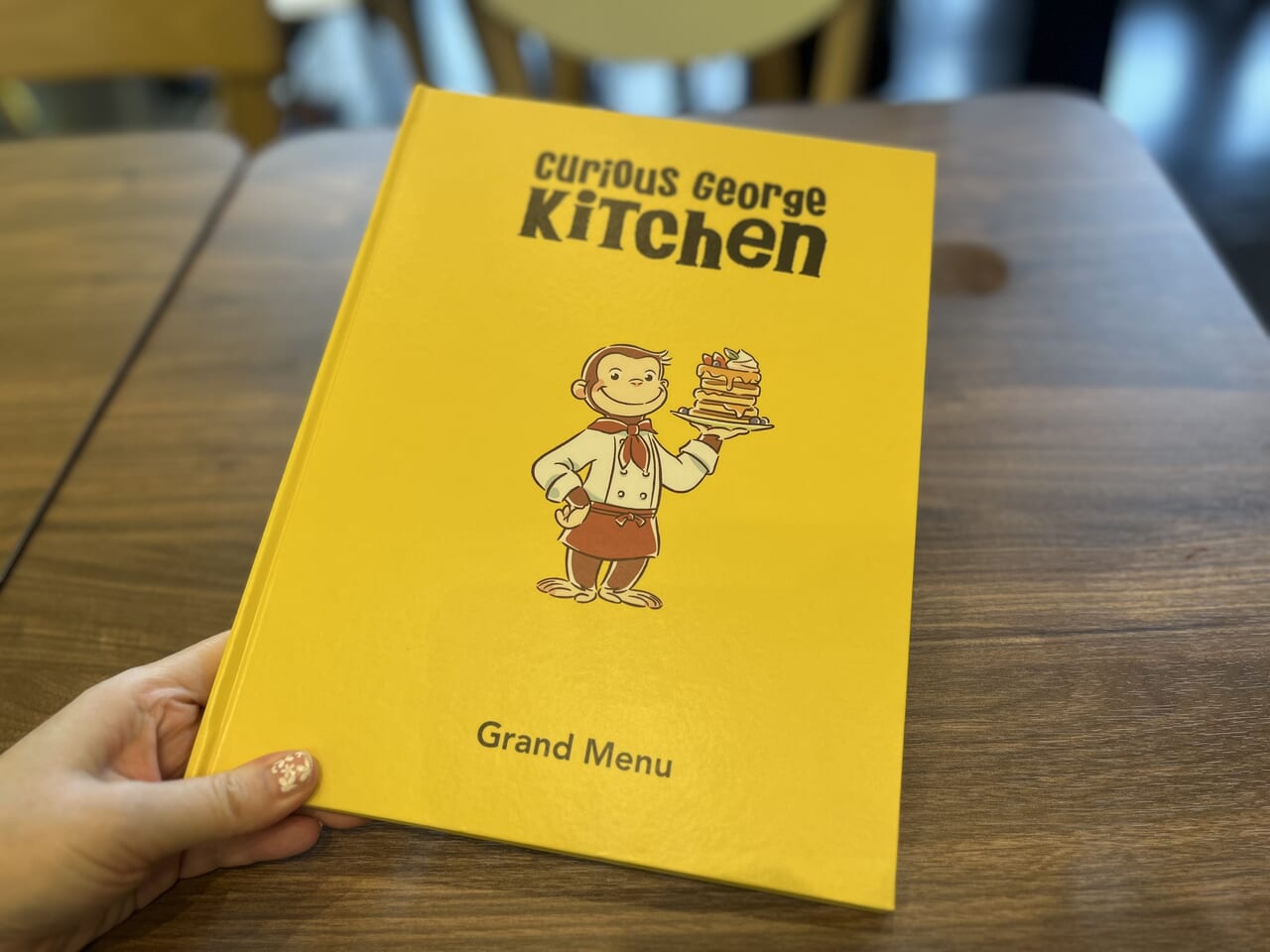 Curious George Kitchen-menu