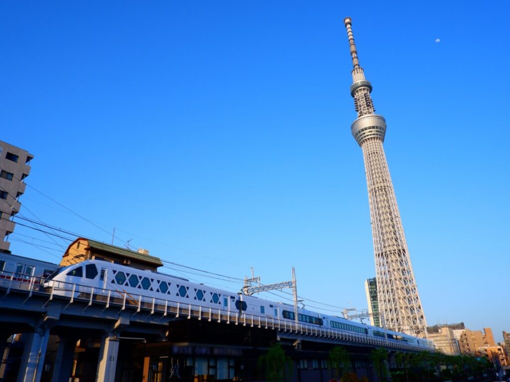 スカイツリーとスペーシアX