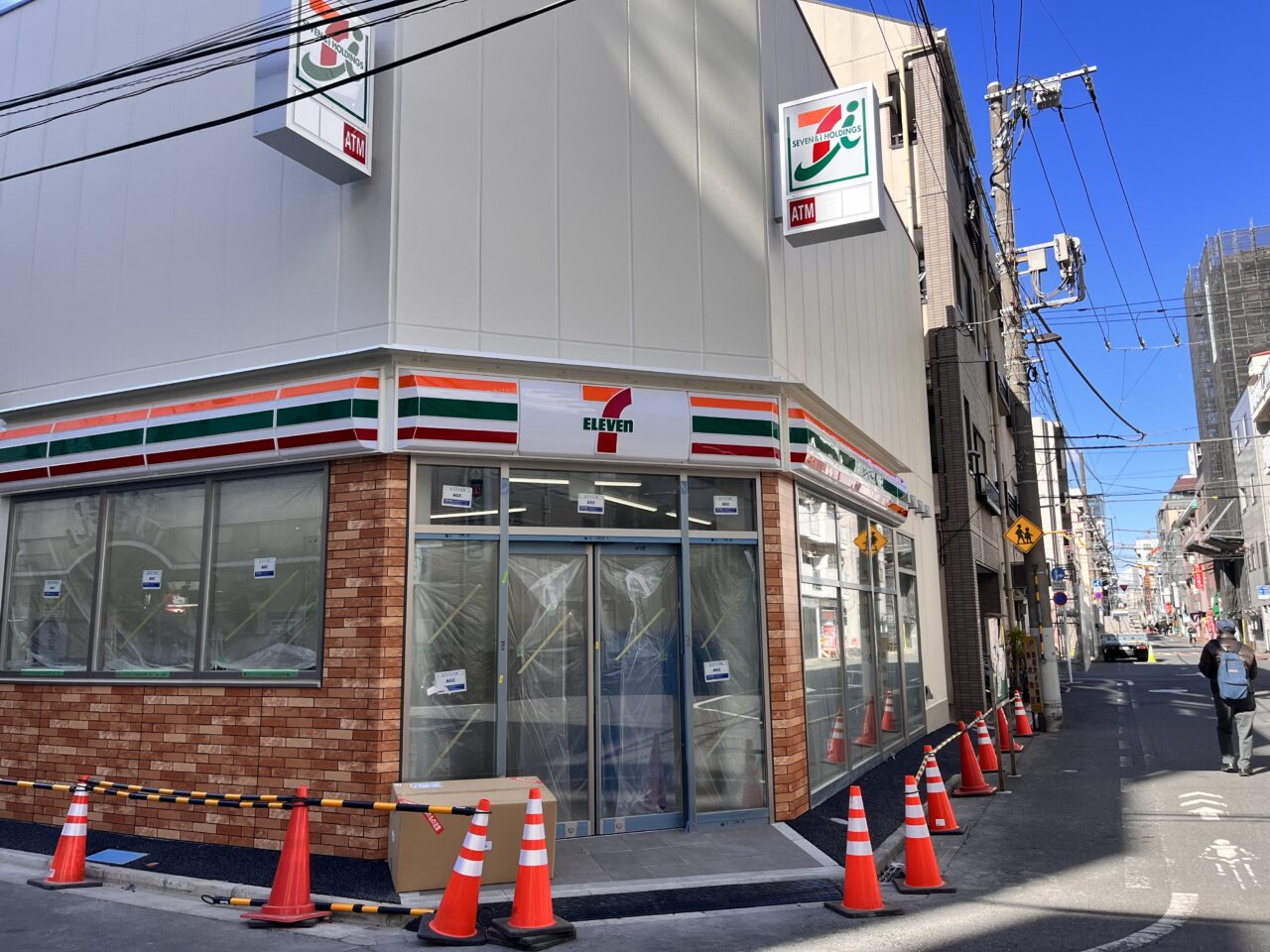 7−11錦糸３店頭