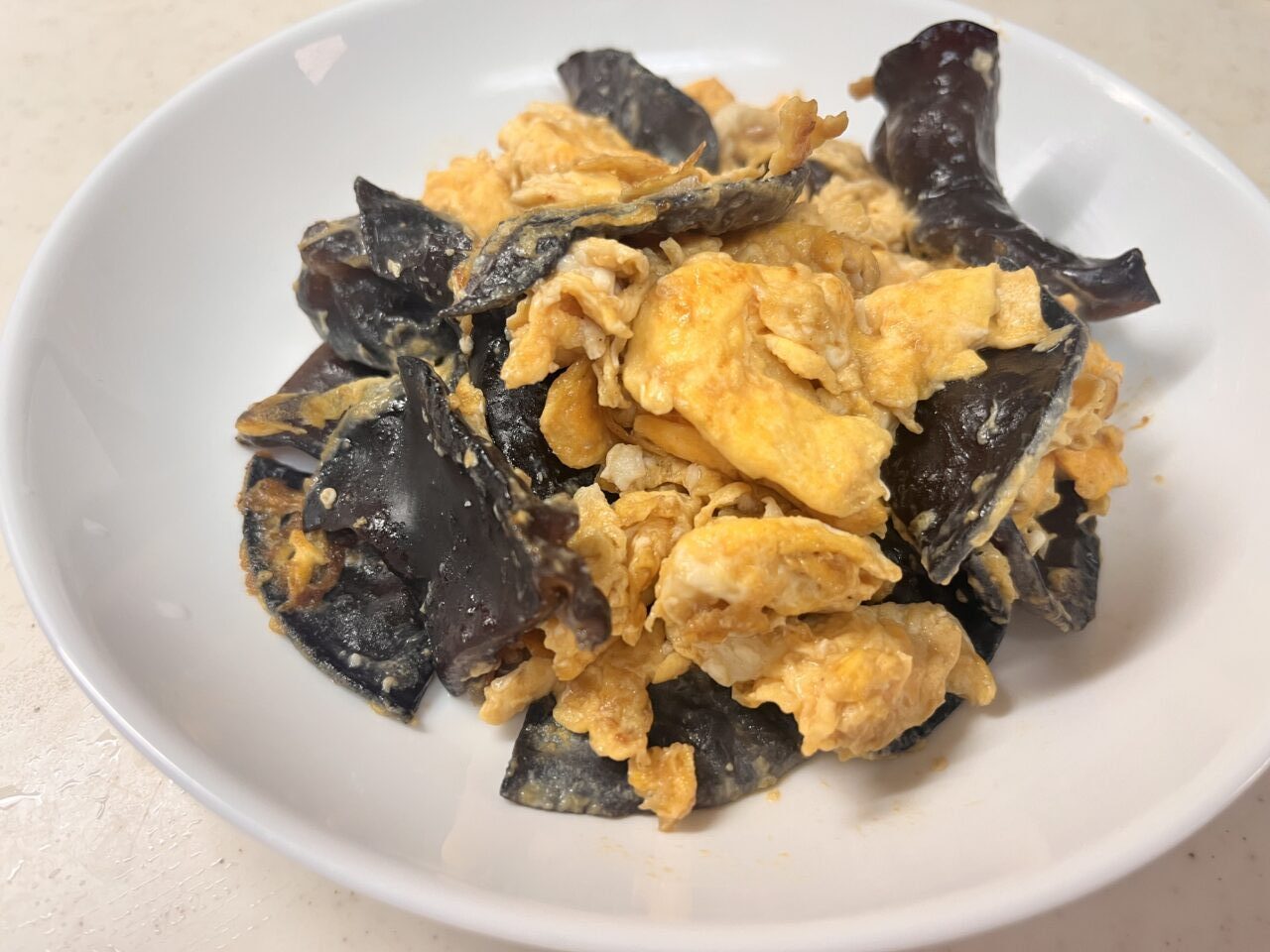 きくらげたまご炒め