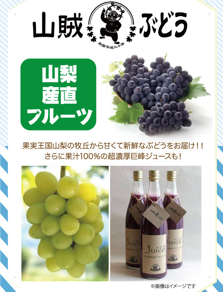山賊ぶどう2025
