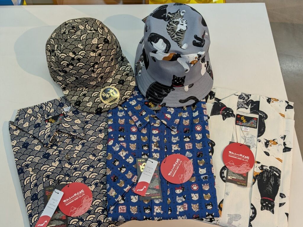 羽衣シャツディスプレイ