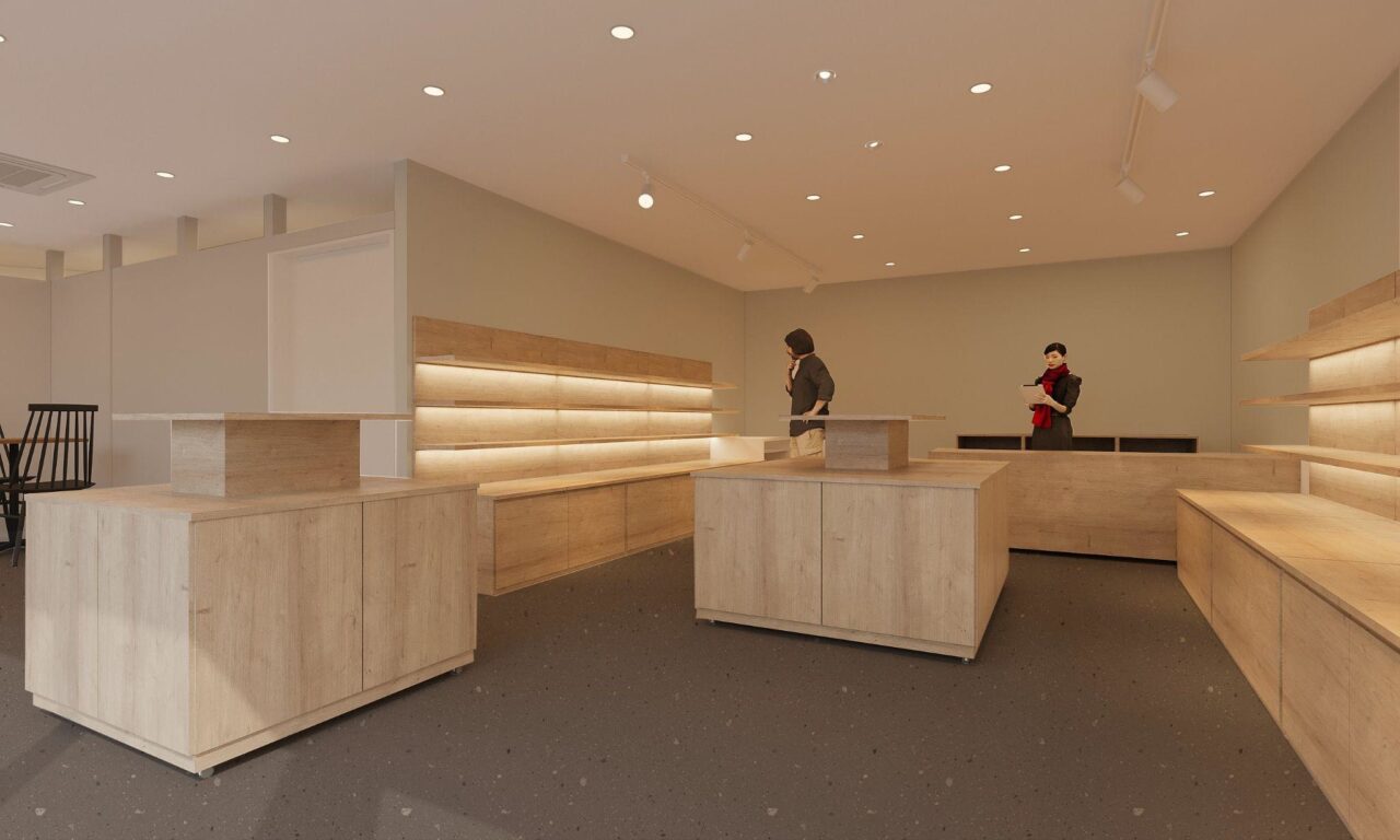 あわしま堂店内