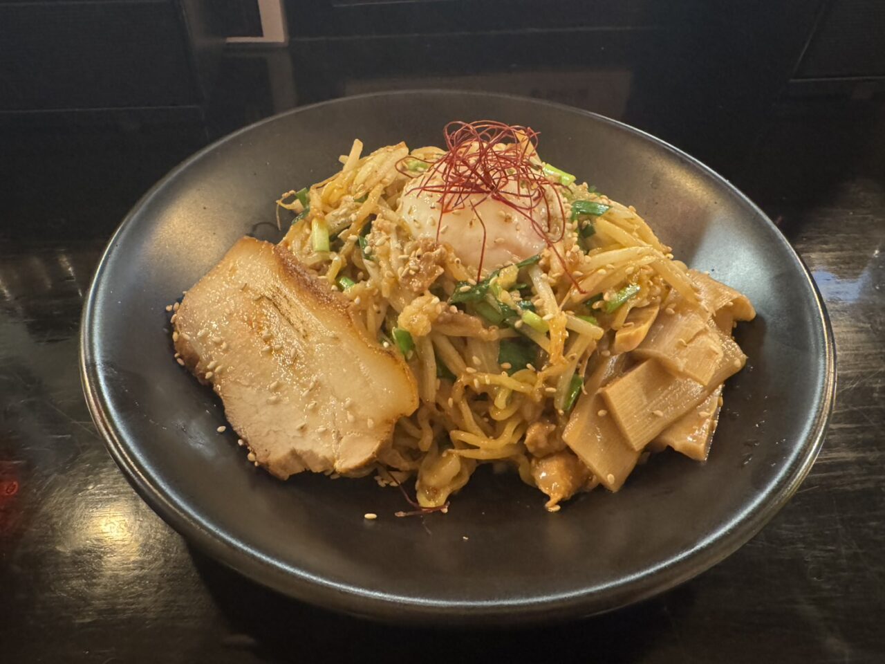 麵屋白髭焼きラーメン1